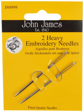 John James Sticknadeln Schwer - 2 Stk.