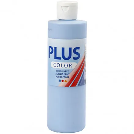 Plus Color Bastelfarbe, himmelblau, 250 ml/1 Fl.