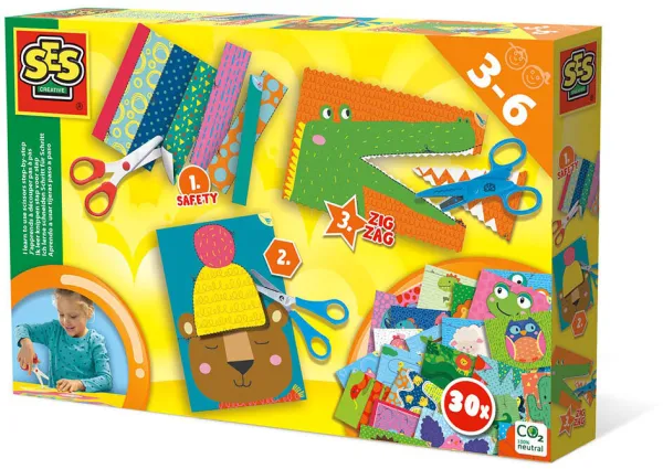 Lerne, eine Schere zu benutzen