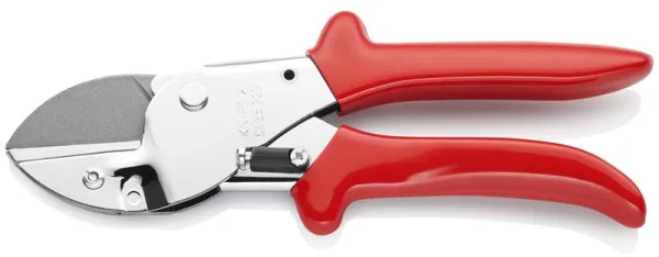 Knipex Lister-Schere verchromt, mit Kunststoffgriffen 200 mm